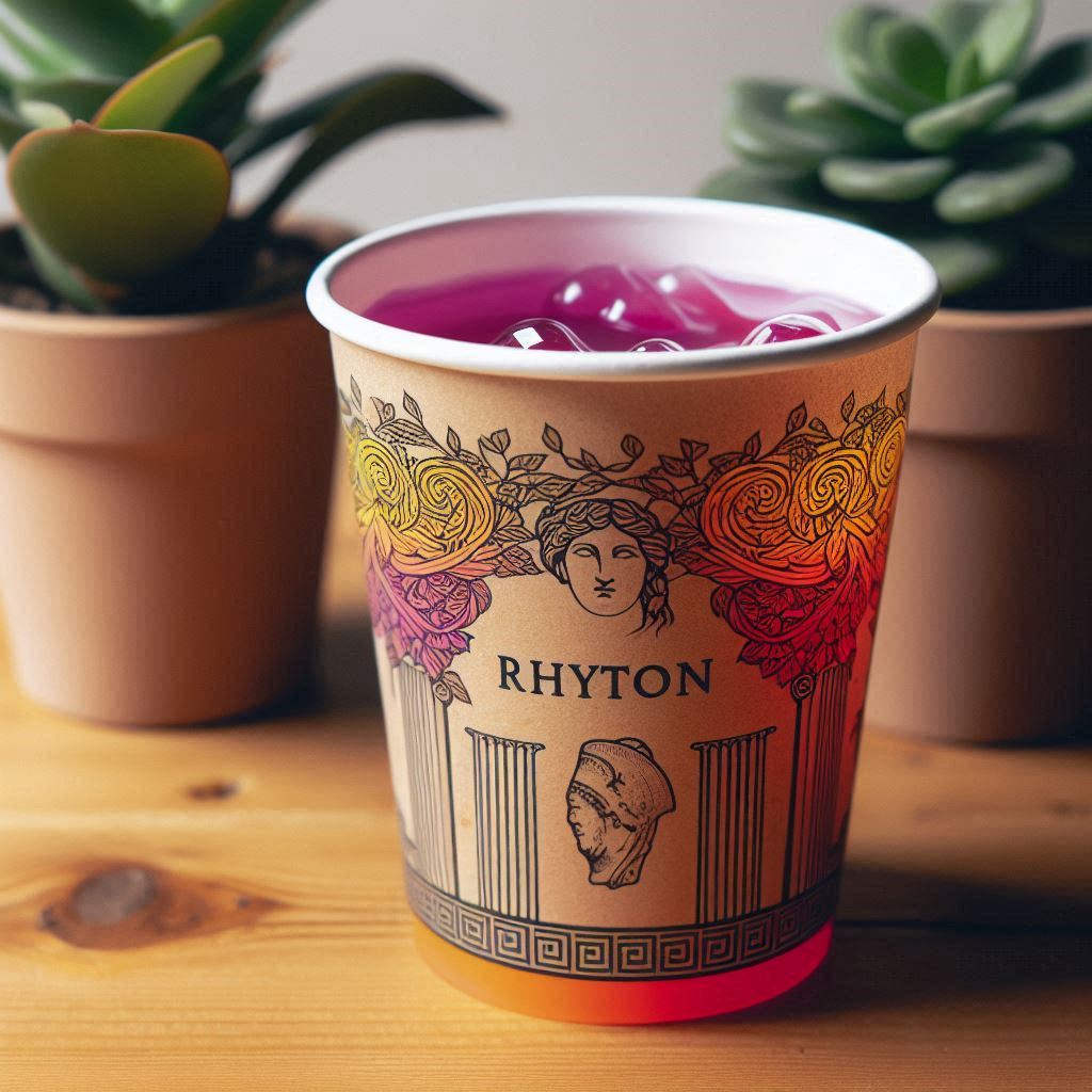 لیوان کاغذی ریتون