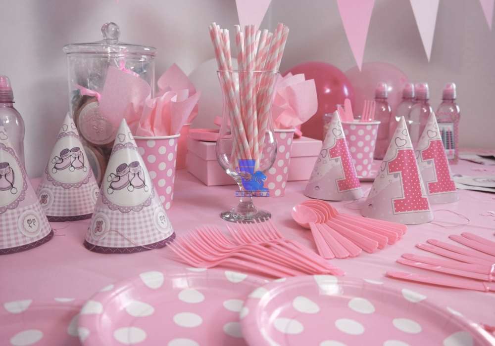 ست ظرف و لیوان کاغذی تم تولد