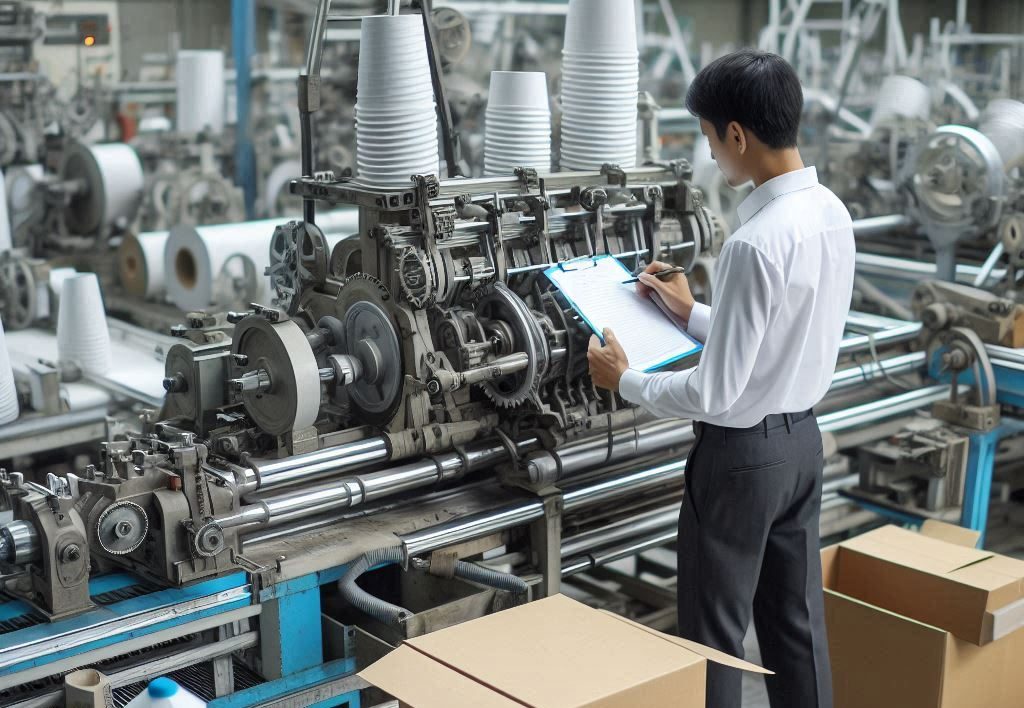 مواد اولیه تولید ظروف کاغذی