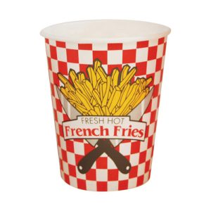 سفارش عمده لیوان سیب زمینی کاغذی