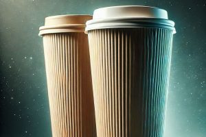 تولید لیوان کاغذی دوجداره درب دار