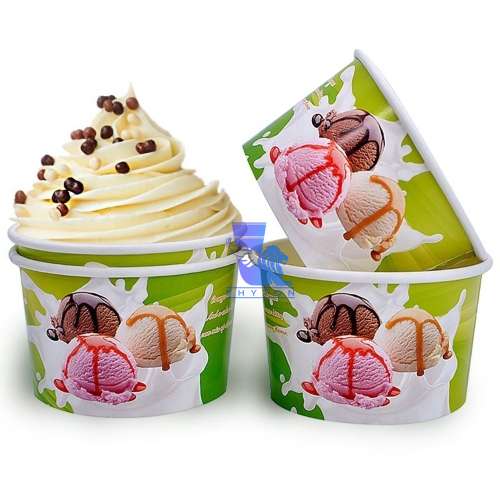  کاسه بستنی کاغذی با چاپ اختصاصی