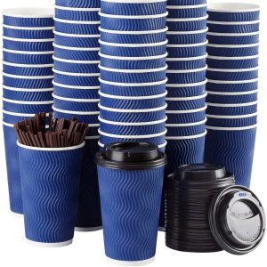 تولید لیوان کاغذی دوجداره درب دار