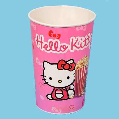 سطل پاپ کورن گلاسه 1350 سی سی