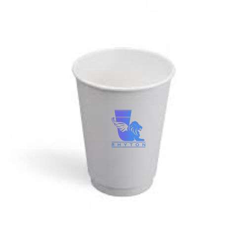 لیوان دوجداره سفید